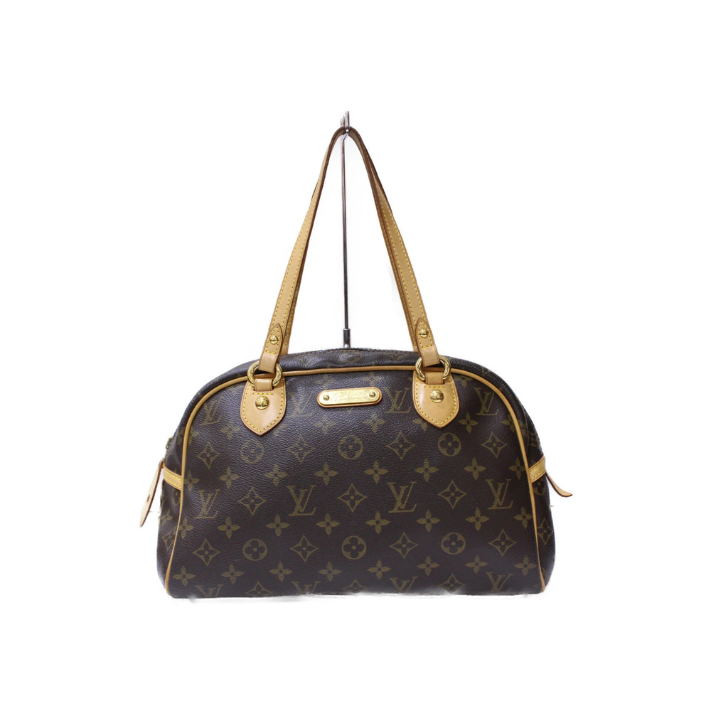 LOUIS VUITTON Montorgueil Shoulder Bag Padlock